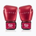 Mănuși de box Fairtex Metallic Boxing red 2