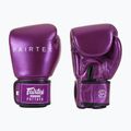 Mănuși de box Fairtex Metallic Boxing purple