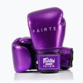 Mănuși de box Fairtex Metallic Boxing purple 4