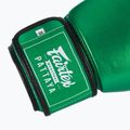 Mănuși de box Fairtex Metallic Boxing green 6