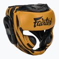 Cască de boxFairtex Microfiber Headguard gold