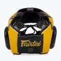 Cască de boxFairtex Microfiber Headguard gold 5