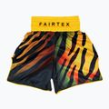 Pantaloni scurți de box Fairtex Boxing BT2002 "Tiger" yellow/black