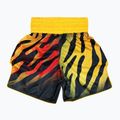 Pantaloni scurți de box Fairtex Boxing BT2002 "Tiger" yellow/black 2