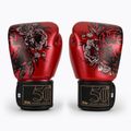 Mănuși de box roșii Fairtex Golden Jubilee 2