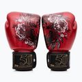 Mănuși de box roșii Fairtex Golden Jubilee