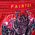 Pantaloni scurți de box pentru copii Fairtex BSK2108 "Silent Warrior" roșu 3