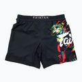Fairtex MMA Fightshort Wild negru pantaloni scurți de antrenament
