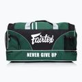 Geantă de gimnastică Fairtex verde/negru 2