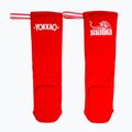 Apărători de tibie YOKKAO Muay Thai Boxing red