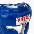 Cască de box pentru bărbați YOKKAO Training blue 4