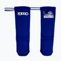 Apărători de tibie YOKKAO Muay Thai Boxing blue cotton