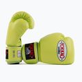 Mănuși de box pentru bărbați YOKKAO Matrix lime punch 3