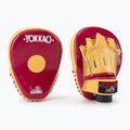 YOKKAO Focus Mitts Discuri de antrenament deschise roșu-galben FYML-21 2