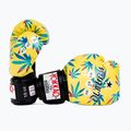 Mănuși de box pentru bărbați YOKKAO Wax yellow 3