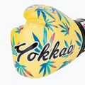 Mănuși de box pentru bărbați YOKKAO Wax yellow 6