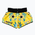 Pantaloni scurți de antrenament pentru bărbați YOKKAO Wax CarbonFit yellow 2
