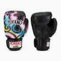 Mănuși de box pentru bărbați YOKKAO Flames black