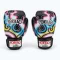 Mănuși de box pentru bărbați YOKKAO Flames black 2