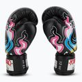 Mănuși de box pentru bărbați YOKKAO Flames black 4