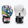 Mănuși de box pentru bărbați YOKKAO Flames white