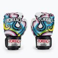 Mănuși de box pentru bărbați YOKKAO Flames white 2