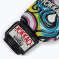 Mănuși de box pentru bărbați YOKKAO Flames white 6