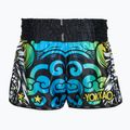 Pantaloni scurți de antrenament pentru bărbați YOKKAO Dragon Muay Thai pink/blue 2