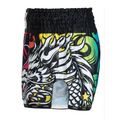 Pantaloni scurți de antrenament pentru bărbați YOKKAO Dragon Muay Thai pink/blue 3