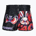 Pantaloni scurți de antrenament pentru bărbați YOKKAO Angry Rabbit Muay Thai black 2