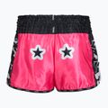 Pantaloni scurți de antrenament pentru bărbați YOKKAO Original Muay Thai magenta 2
