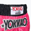 Pantaloni scurți de antrenament pentru bărbați YOKKAO Original Muay Thai magenta 4