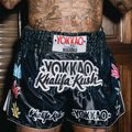 Pantaloni scurți de antrenament pentru bărbați YOKKAO Khalifa Kush Muay Thai black 6