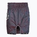 Pantaloni scurți de antrenament pentru bărbați YOKKAO Lunar Muay Thai iridescent blue grey 3