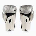 Top King Muay Thai Muay Thai Muay Thai Super Star Snake alb mănuși de box TKBGSS-02A-WH-SV-10 2