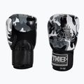 Top King Muay Thai Muay Thai Muay Thai Empower mănuși de box gri TKBGEM-03A-GY-10OZ