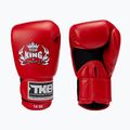 Top King Muay Thai Muay Thai Muay Thai Ultimate Air mănuși de box roșu TKBGAV-RD-10OZ