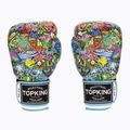 Mănuși de box Top King Boxing Culture white/blue