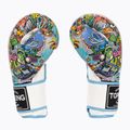 Mănuși de box Top King Boxing Culture white/blue 3