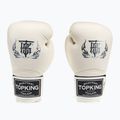 Top King Muay Thai Muay Thai mănuși de box Super Air alb