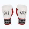 Mănuși de box Top King Boxing Reborn white/red