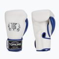 Mănuși de box Top King Boxing Reborn white/blue