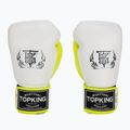 Mănuși de box Top King Boxing Reborn white/yellow