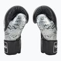 Mănuși de box Top King Muay Thai Power Snake black/silver 4