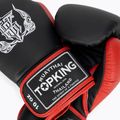 Mănuși de box Top King Reborn Boxing Semi Leather black/red 4