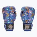Mănuși de box Top King Boxing Wild Tiger black/blue