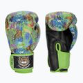 Mănuși de box Top King Boxing Wild Tiger black/green