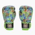 Mănuși de box Top King Boxing Wild Tiger black/green