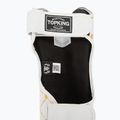Apărători de tibie Top King Chain Semi Leather white/gold 6