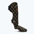 Apărători de tibie Top King Chain Semi Leather black/gold 2